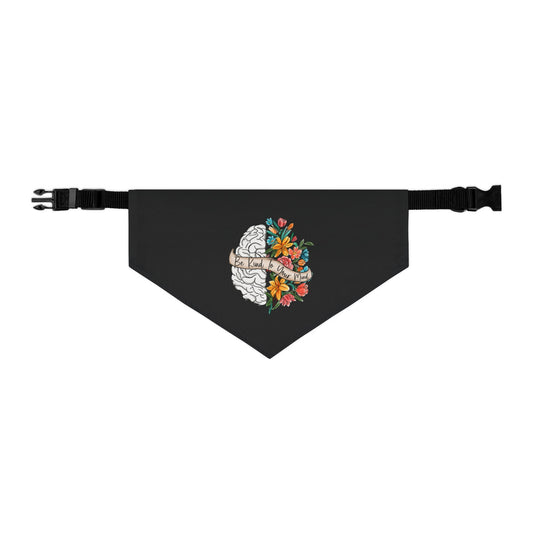 Be Kind To Your Mind Attachable Bandana Pet Collar